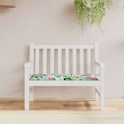 Jastuk za vrtnu klupu višebojni 120x50x4 cm tkanina Oxford - Zelena i roza 120 x 50 x 3 cm 1 Cijena