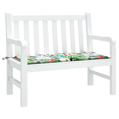 Jastuk za vrtnu klupu višebojni 120x50x4 cm tkanina Oxford - Zelena i roza 120 x 50 x 3 cm 1 Cijena