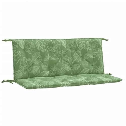 Jastuci za vrtnu klupu 2 kom s uzorkom lišća 120x50x7cm tkanina Cijena