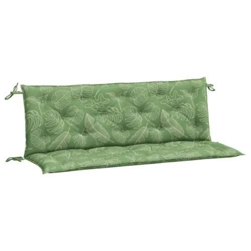 Jastuci za vrtnu klupu 2 kom s uzorkom lišća 150x50x7cm tkanina Cijena