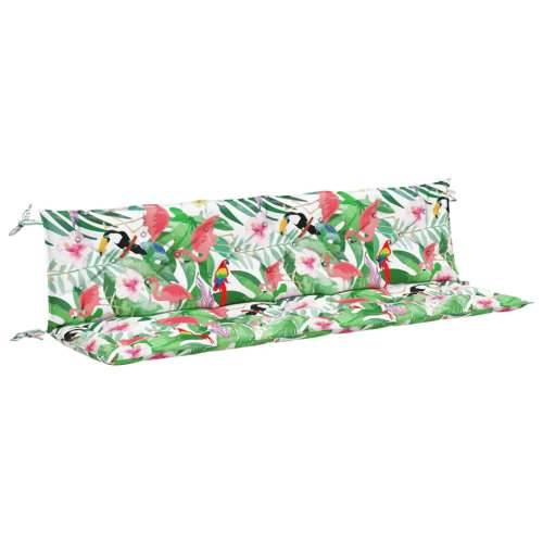 Jastuci za vrtnu klupu 2 kom višebojni 200x50x7 cm od tkanine Cijena