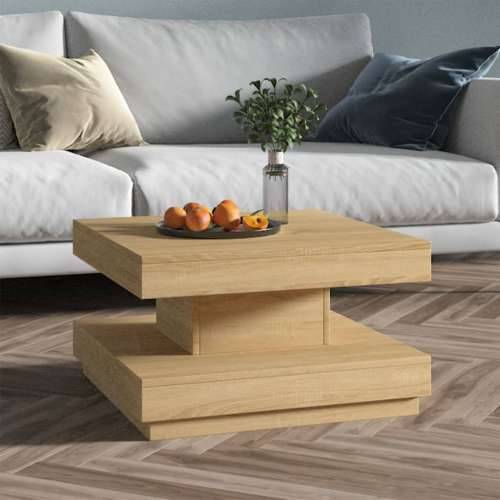 Stolić za kavu svjetlosmeđi 60 x 60 x 35 cm MDF - Svjetlosmeđa 1 Cijena