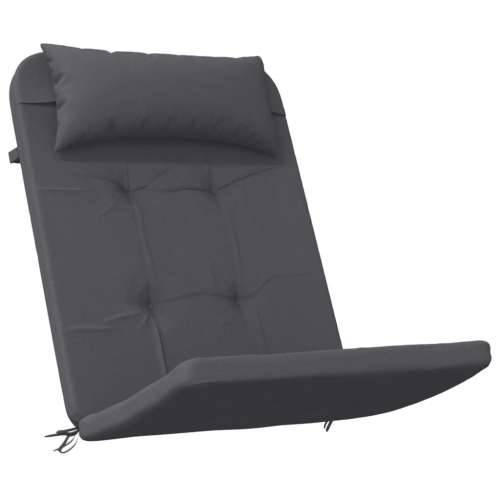Jastuci za stolicu Adirondack 2 kom antracit od tkanine Oxford - Antracit 2 Cijena