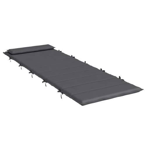 Jastuk za ležaljku antracit 180x60x4 cm od tkanine Oxford - Antracit 1 Cijena