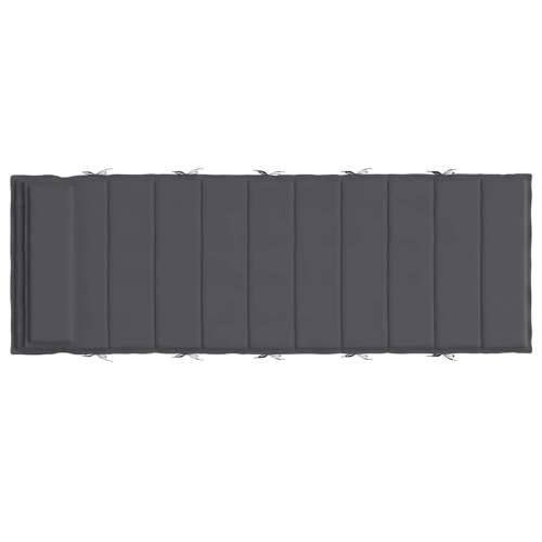 Jastuk za ležaljku antracit 180x60x4 cm od tkanine Oxford - Antracit 1 Cijena
