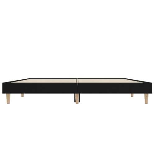 Okvir za krevet crni 135x190 cmkonstruirano drvo - Crna 135 x 190 cm Cijena