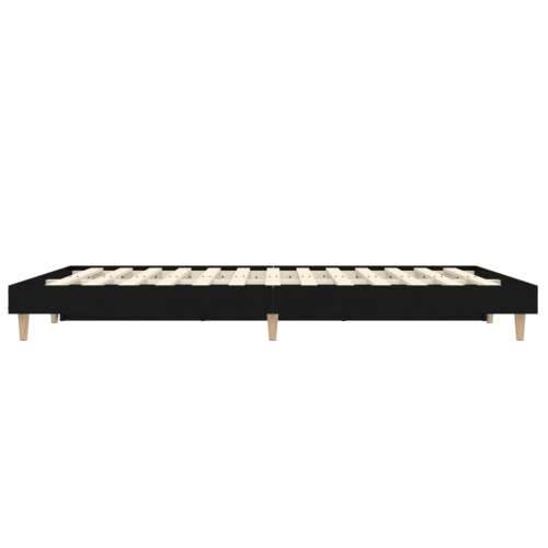 Okvir za krevet crni 135x190 cmkonstruirano drvo - Crna 135 x 190 cm Cijena