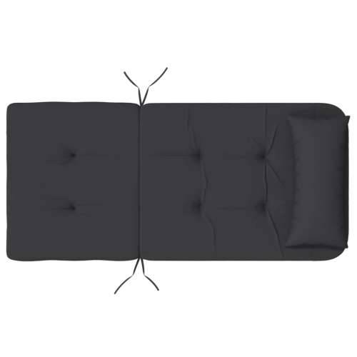 Jastuci za stolicu Adirondack 2 kom crni od tkanine Oxford - Crna 2 Cijena