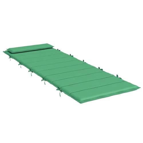 Jastuk za ležaljku zeleni 180x60x4 cm od tkanine Oxford - Zelena 1 Cijena