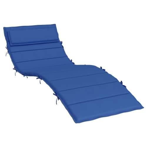 Jastuk za ležaljku kraljevsko plavi 180x60x4 cm tkanina Oxford - Plava 1 Cijena