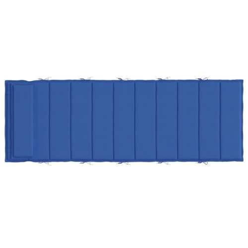 Jastuk za ležaljku kraljevsko plavi 180x60x4 cm tkanina Oxford - Plava 1 Cijena
