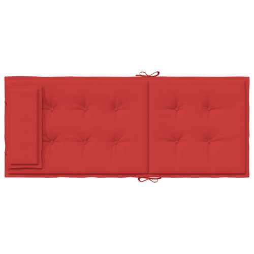 Jastuci za stolicu s visokim naslonom 2 kom crveni od tkanine Cijena