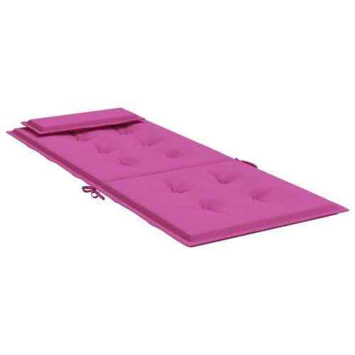 Jastuci za stolicu s visokim naslonom 6 kom ružičasti tkanina Cijena