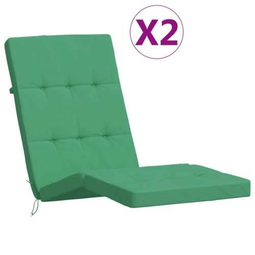 Jastuci za ležaljke 2 kom zeleni od tkanine Oxford Cijena