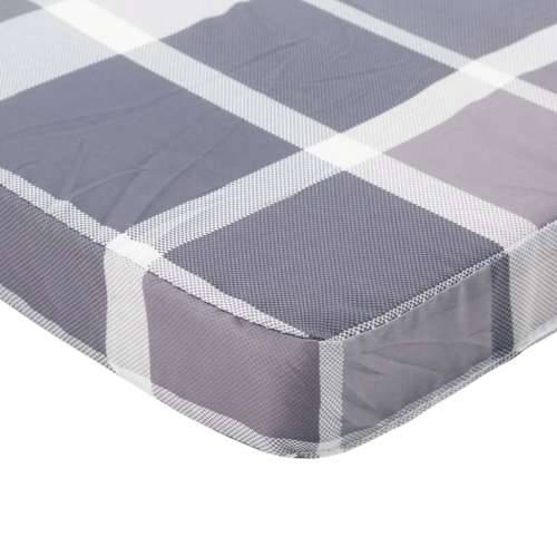 Jastuci za ležaljke 2 kom sivi karirani od tkanine Oxford Cijena