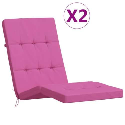 Jastuci za ležaljke 2 kom ružičasti od tkanine Oxford Cijena