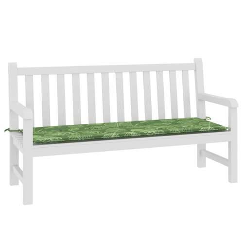 Jastuk za vrtnu klupu uzorak lišća 150x50x4 cm tkanina Oxford - Dezen s listom 150 x 50 x 3 cm 1 Cijena