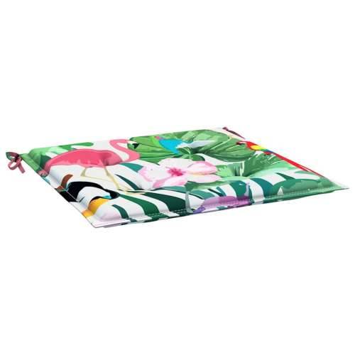 Jastuci za stolice 2 kom višebojni 50x50x4 cm od tkanine - Zelena i roza 50 x 50 x 3 cm 2 Cijena
