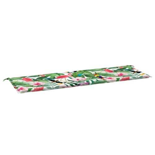 Jastuk za vrtnu klupu višebojni 150x50x4 cm tkanina Oxford - Zelena i roza 150 x 50 x 3 cm 1 Cijena