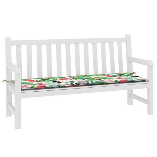 Jastuk za vrtnu klupu višebojni 150x50x4 cm tkanina Oxford - Zelena i roza 150 x 50 x 3 cm 1 Cijena