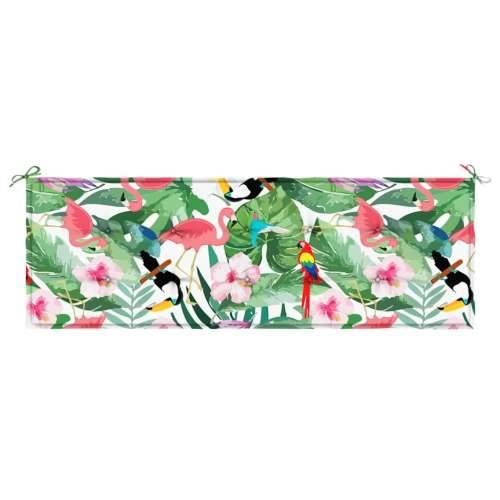 Jastuk za vrtnu klupu višebojni 150x50x4 cm tkanina Oxford - Zelena i roza 150 x 50 x 3 cm 1 Cijena