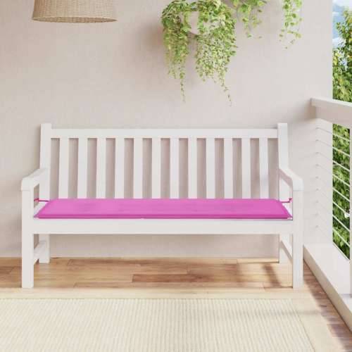 Jastuk za vrtnu klupu ružičasti 150x50x4 cm od tkanine Oxford - Ružičasta 150 x 50 x 3 cm 1 Cijena
