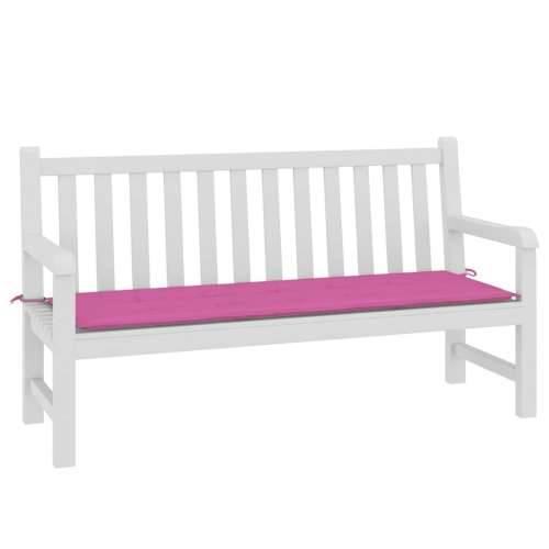 Jastuk za vrtnu klupu ružičasti 150x50x4 cm od tkanine Oxford - Ružičasta 150 x 50 x 3 cm 1 Cijena