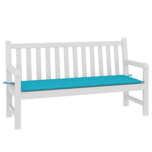 Jastuk za vrtnu klupu tirkizni 150x50x4 cm od tkanine Oxford - Tirkizna 150 x 50 x 3 cm 1 Cijena