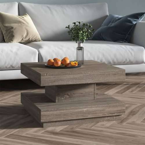 Stolić za kavu sivi 60 x 60 x 35 cm MDF - Siva 1 Cijena