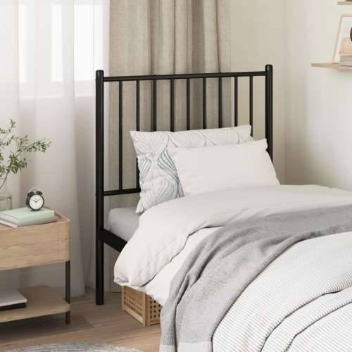 Metalno uzglavlje crno 80 cm - Crna 80 cm 1 Cijena