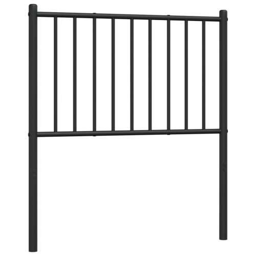 Metalno uzglavlje crno 80 cm - Crna 80 cm 1 Cijena