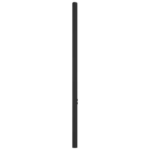 Metalno uzglavlje crno 80 cm - Crna 80 cm 1 Cijena