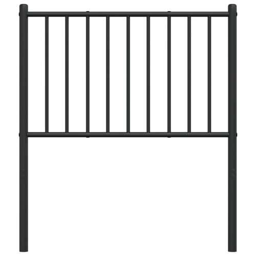Metalno uzglavlje crno 80 cm - Crna 80 cm 1 Cijena