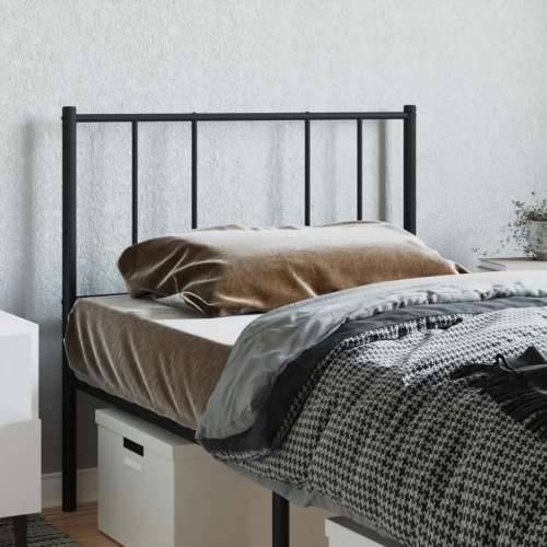 Metalno uzglavlje crno 80 cm - Crna 80 cm 1 Cijena