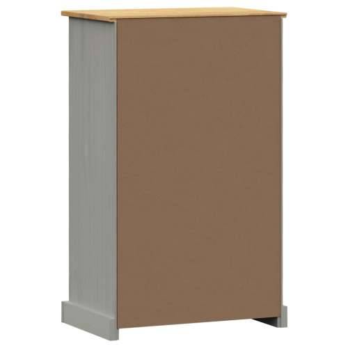 Ormarić za cipele VIGO 60 x 35 x 96 cm sivi od masivne borovine - Siva 1 Cijena