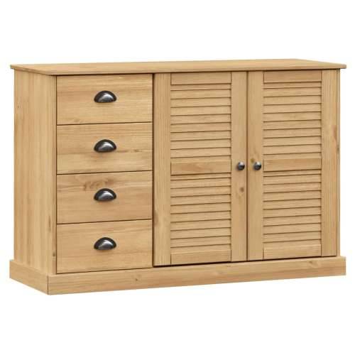 Komoda s ladicama VIGO 113 x 40 x 75 cm od masivne borovine - Smeđa 1 Cijena