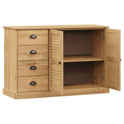 Komoda s ladicama VIGO 113 x 40 x 75 cm od masivne borovine - Smeđa 1 Cijena