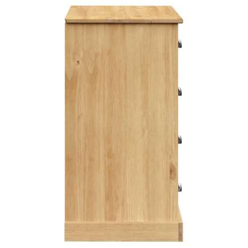 Komoda s ladicama VIGO 113 x 40 x 75 cm od masivne borovine - Smeđa 1 Cijena