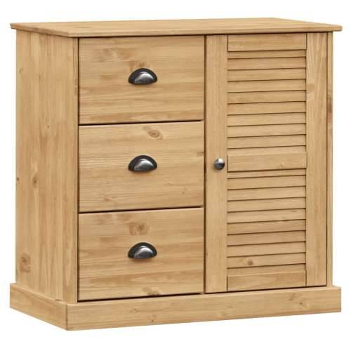 Komoda s ladicama VIGO 78 x 40 x 75 cm od masivne borovine - Smeđa 1 Cijena
