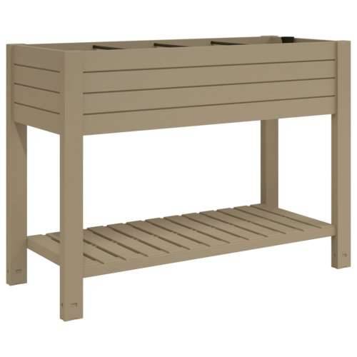 Povišena gredica - Vrtna gredica svjetlosmeđa 110x45x79 cm polipropilen - Svjetlosmeđa 1 Cijena