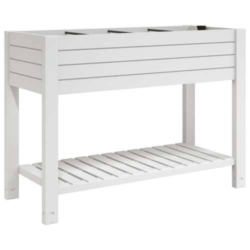 Povišena gredica - Vrtna gredica bijela 110 x 45 x 79 cm od polipropilena - Bijela 1 Cijena