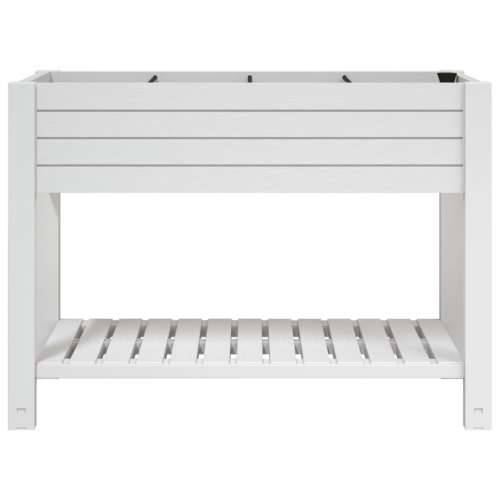 Povišena gredica - Vrtna gredica bijela 110 x 45 x 79 cm od polipropilena - Bijela 1 Cijena