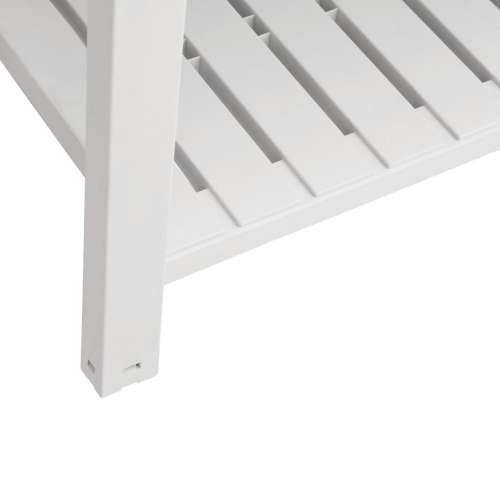 Povišena gredica - Vrtna gredica bijela 110 x 45 x 79 cm od polipropilena - Bijela 1 Cijena