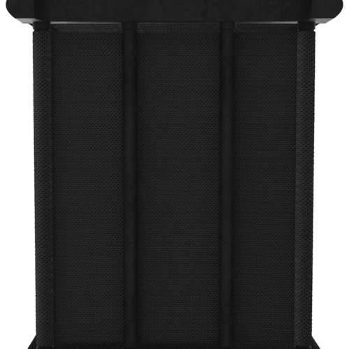 Police za izlaganje s 4 kutije crne 69x30x72,5 cm od tkanine Cijena