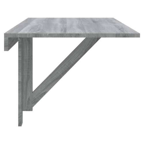 Sklopivi zidni stol boja hrasta 100x60x56 cm konstruirano drvo - Sivi hrast sonoma 1 Cijena