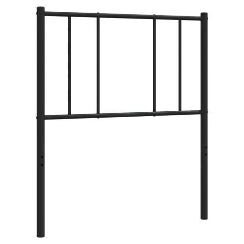 Metalno uzglavlje crno 100 cm - Crna 100 cm 1 Cijena