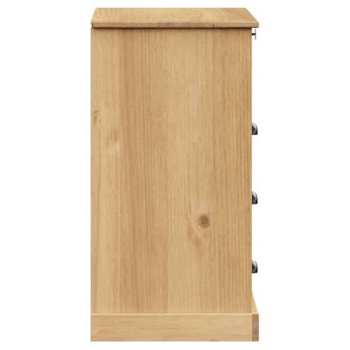 Ladičar VIGO 80 x 40 x 76 cm od masivne borovine - Smeđa 1 Cijena