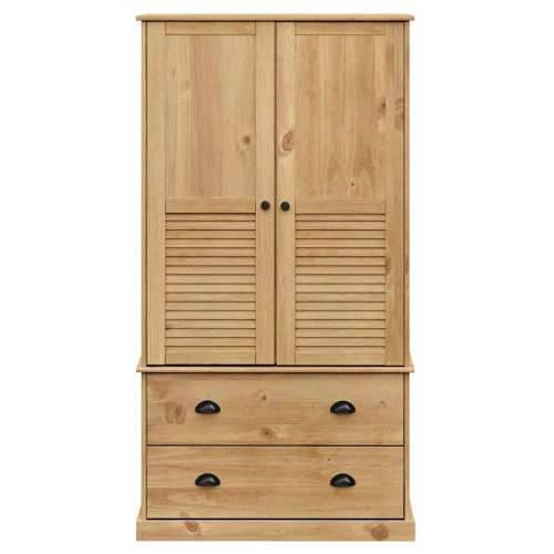 Ormar VIGO 90 x 55 x 170 cm od masivne borovine - Smeđa 1 Cijena