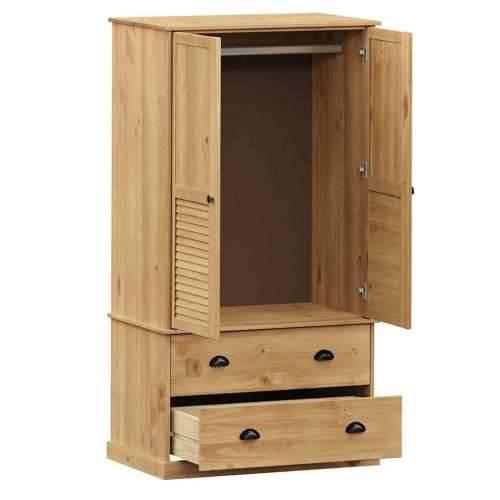 Ormar VIGO 90 x 55 x 170 cm od masivne borovine - Smeđa 1 Cijena