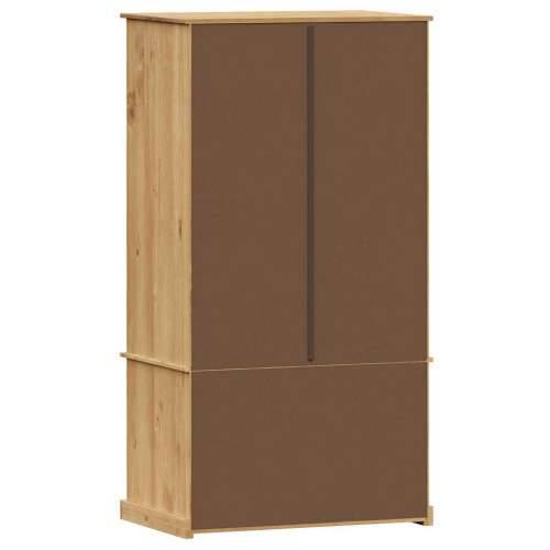 Ormar VIGO 90 x 55 x 170 cm od masivne borovine - Smeđa 1 Cijena